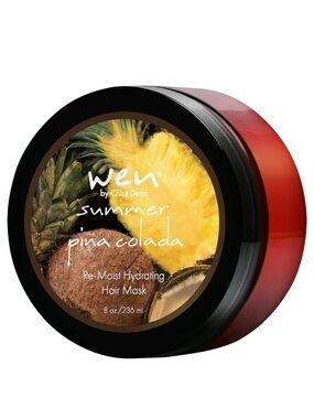WEN Summer Piña Colada Re-Moist Hydrating Hair Mask - Black, Yellow, Brown